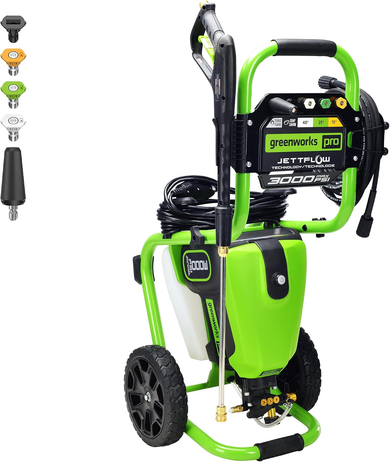 Detalle de Greenworks Electric Pressure Washer 3000 PSI