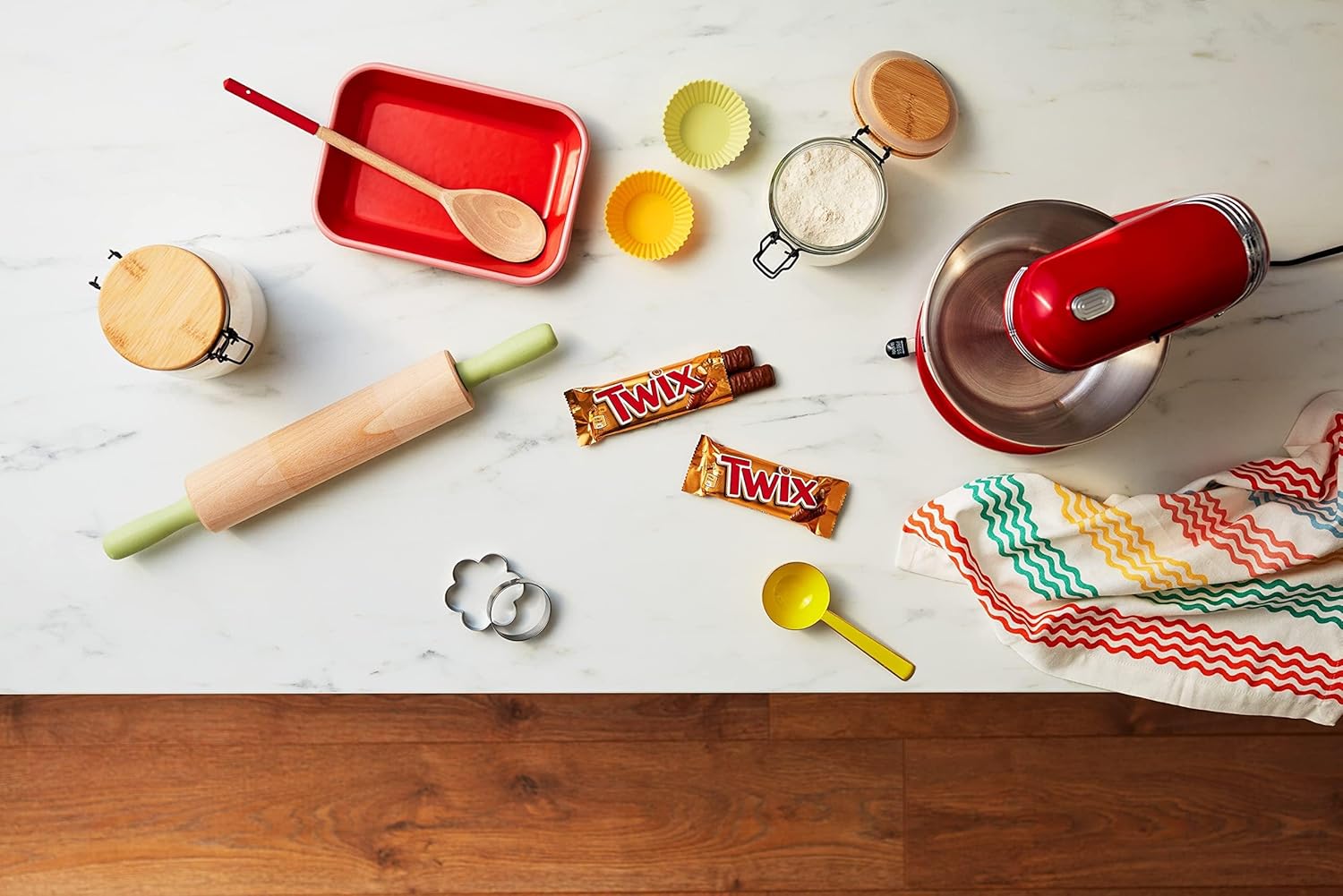 Detalle de Twix Milchschokoladenriegel mit Keks und Karamell – 32x50 g
