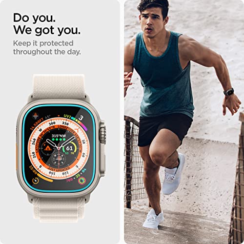 Thumbnail 3 de Spigen EZ Fit Schutzfolie 49mm für Apple Watch Ultra 3/2/1 – 2er Pack
