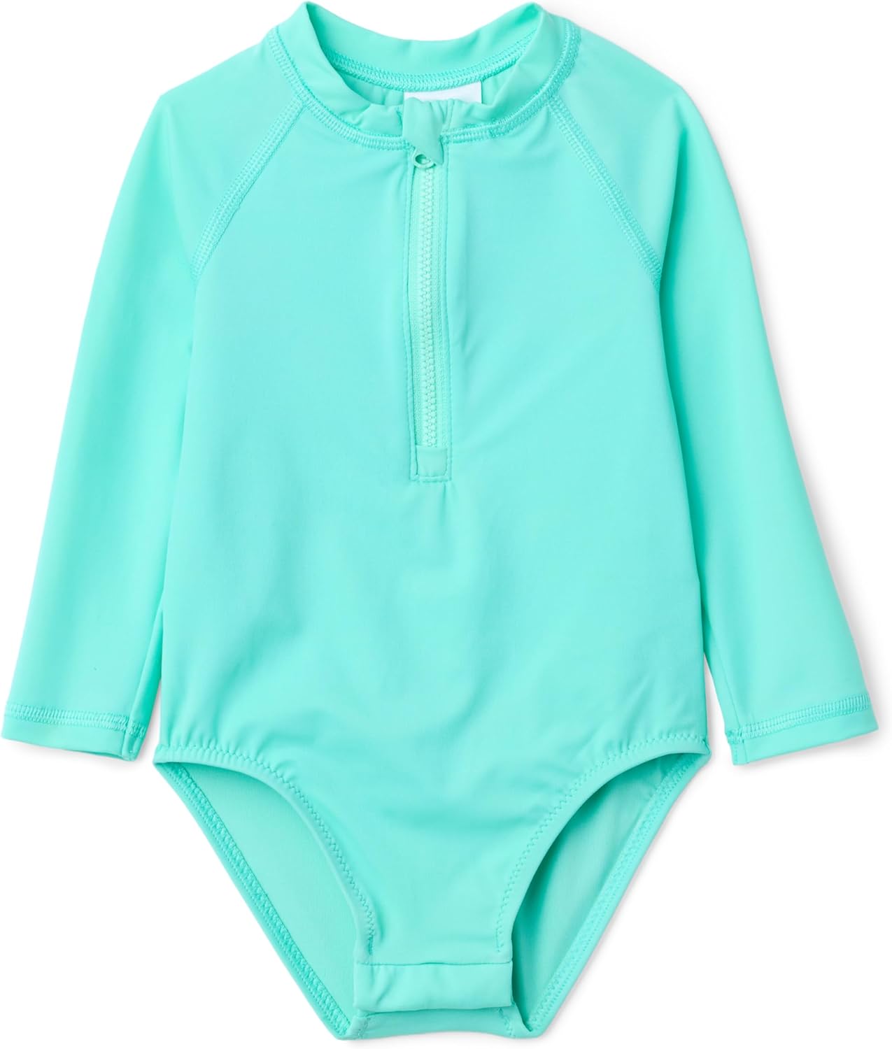 Amazon Essentials Bébé Fille – Maillot de bain une pièce rashguard à manches longues