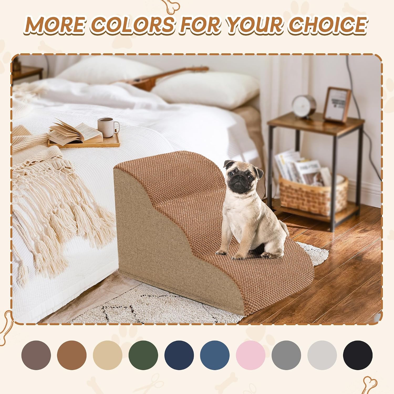 Thumbnail 4 de ROMROL Dog Stairs 58x38x38cm 3-Step
