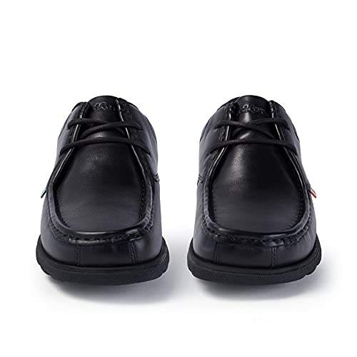 Thumbnail 1 de Kickers Mens Fragma Lace Up Moc Toe Leather Shoes – Black, 6 UK