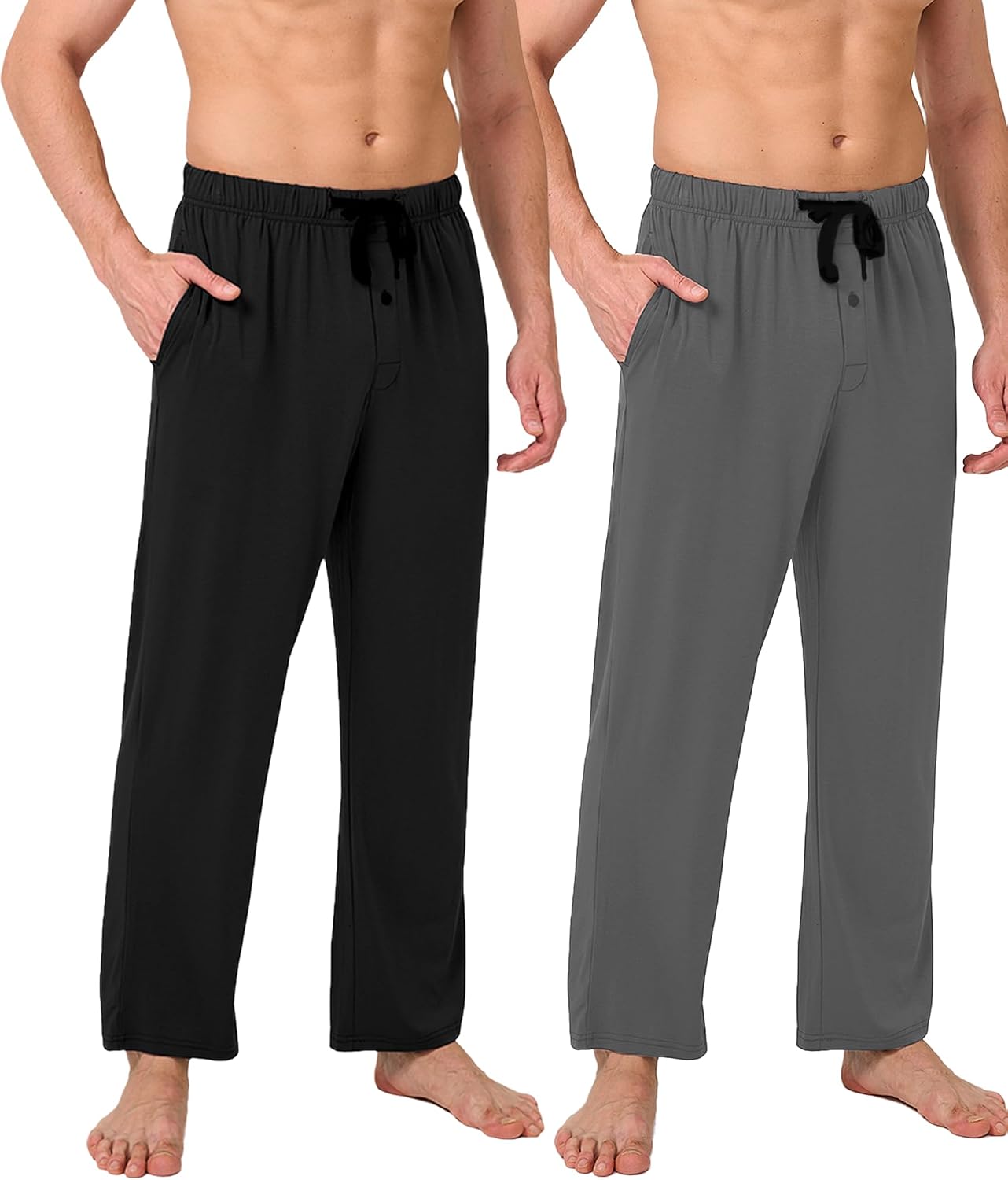 Detalle de BAMBOO COOL Men's Pajama Pants with Pockets