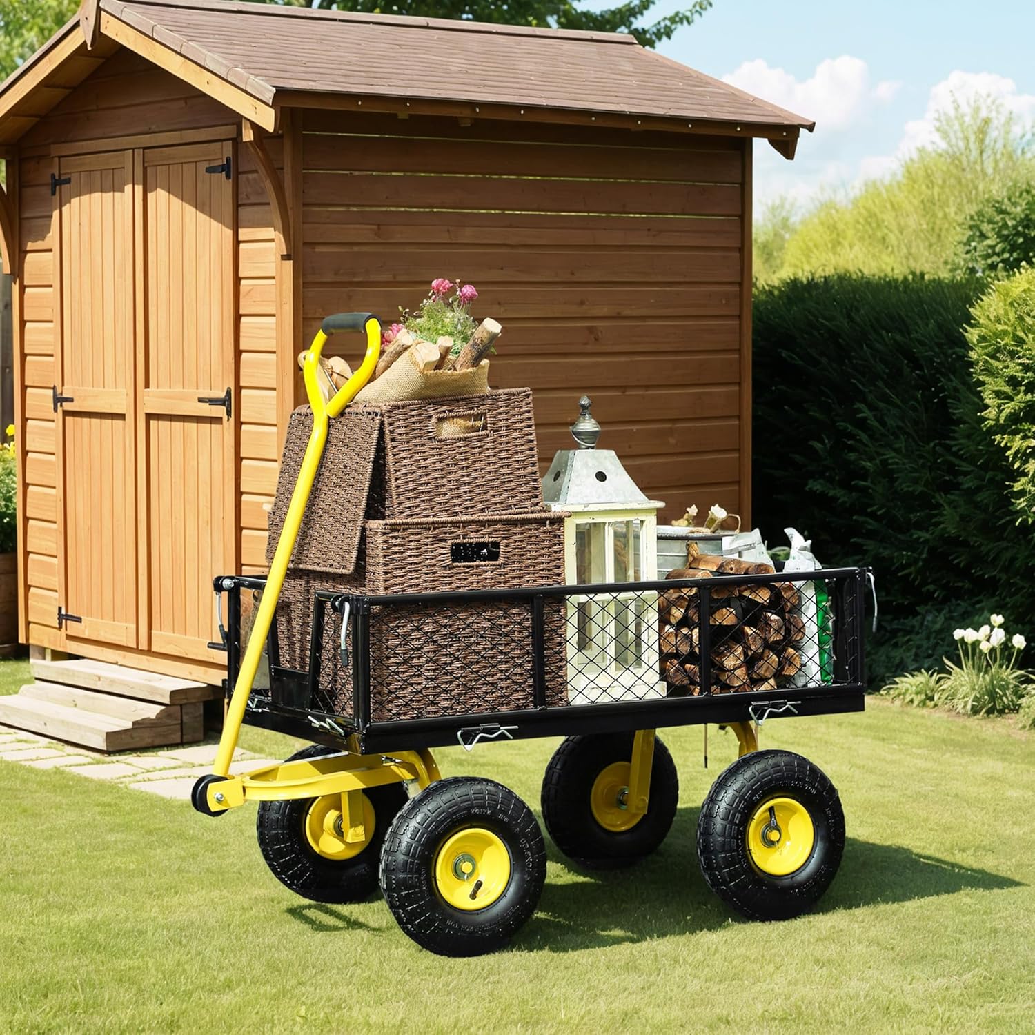 Thumbnail 5 de Outsunny Carro de Jardín basculante 200 kg