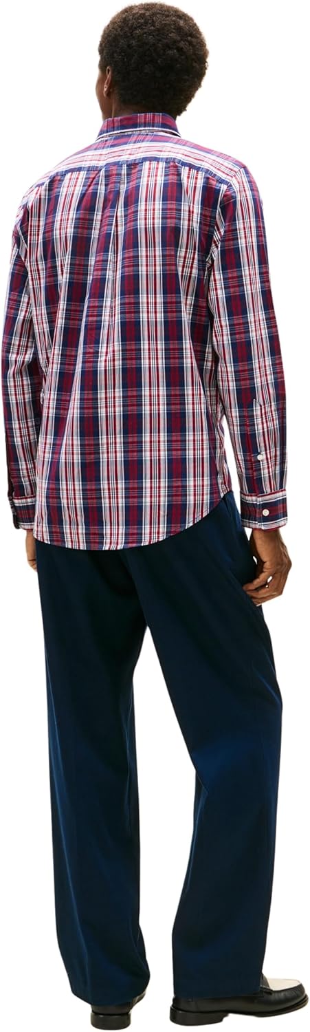 Thumbnail 1 de Tommy Hilfiger Camicia L/S Unisex-Adulto – stile autentico e sostenibile