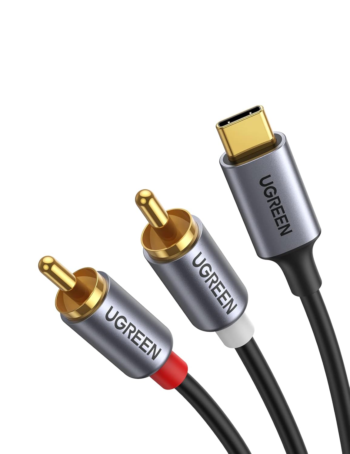 UGREEN Câble USB C vers 2RCA Audio Stéréo 1,5 m