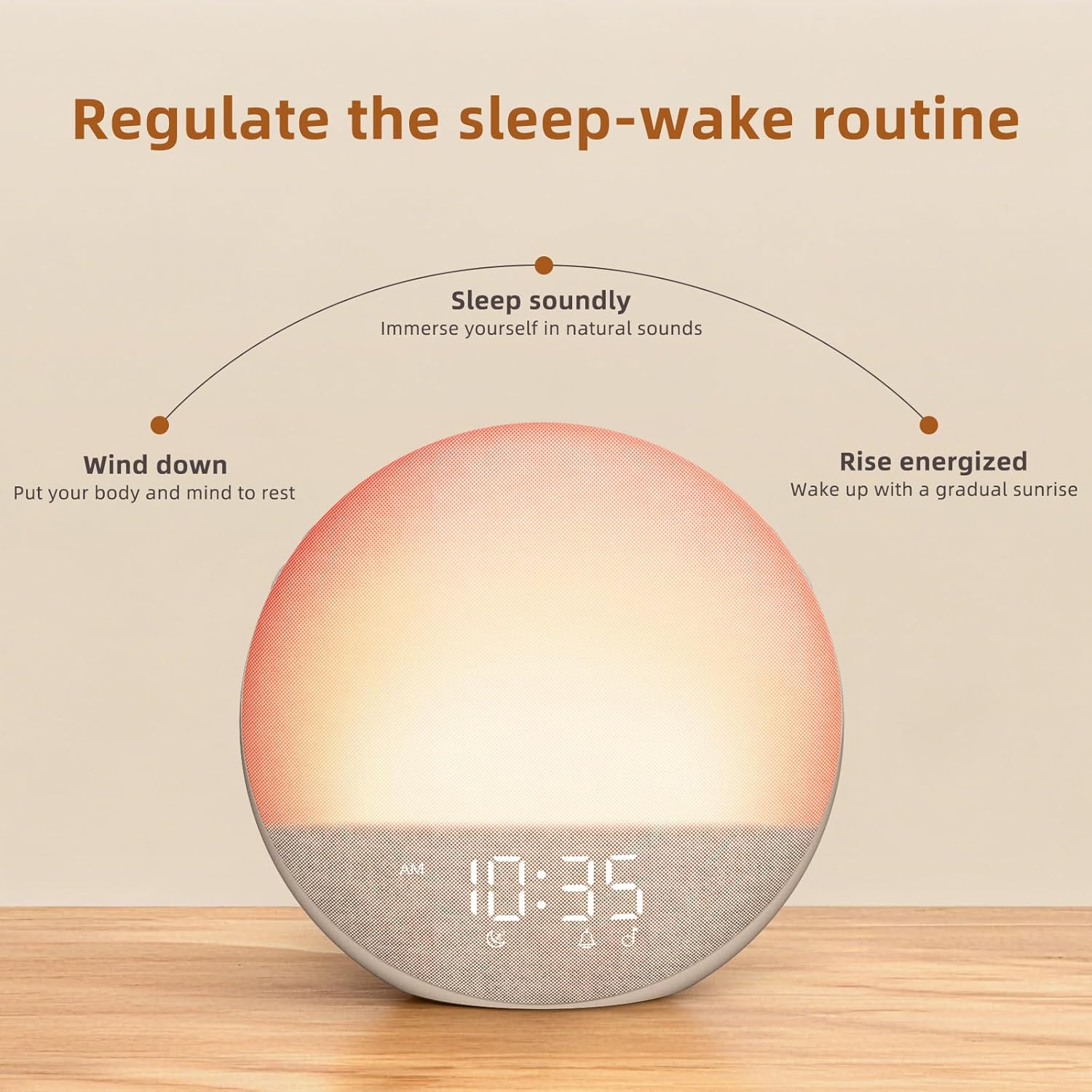 Thumbnail 3 de Sunrise Alarm Clock 25 sounds 🕰