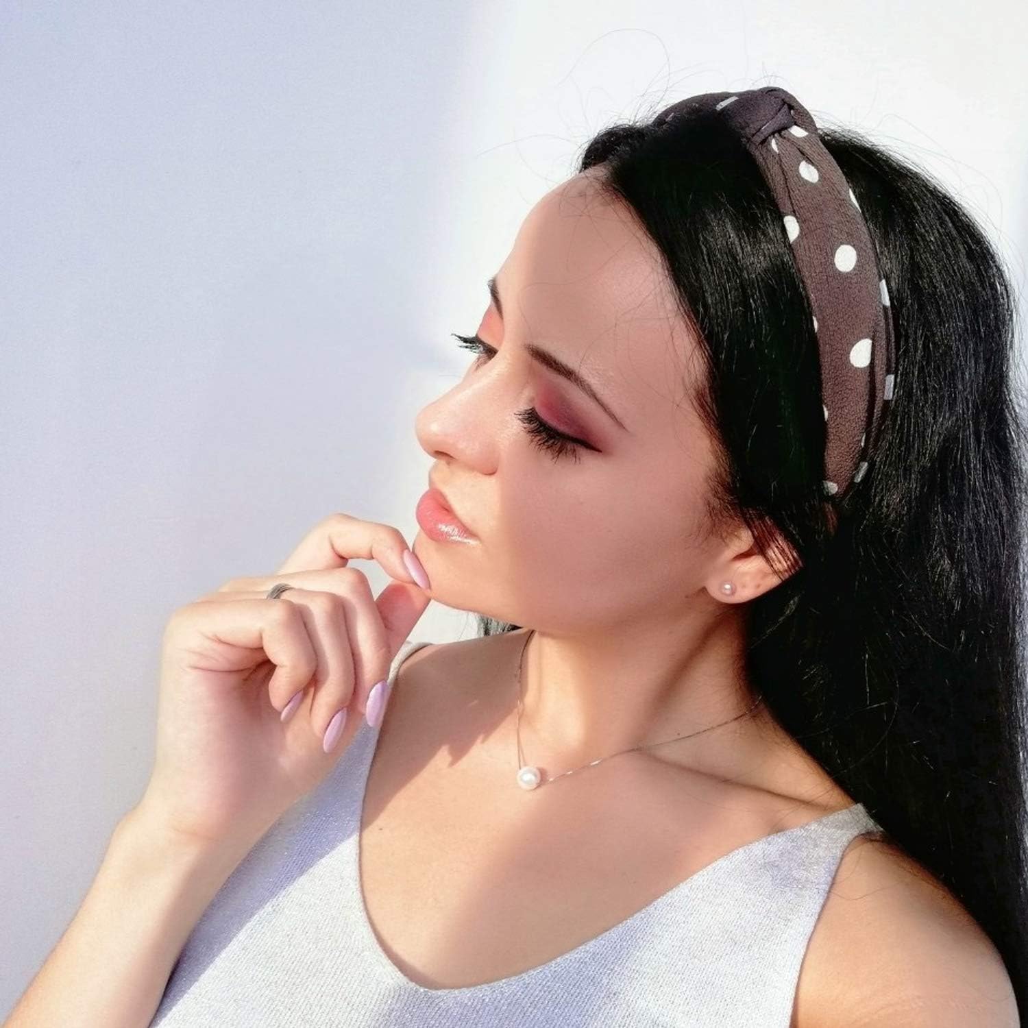 Detalle 2 de DRESHOW Headbands for Women 10 Pack Mixed Prints