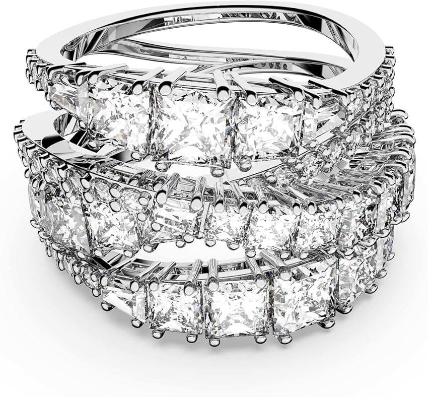 Thumbnail 6 de Swarovski Twist Wrap anillo blanco Talla mixas 1 unidad