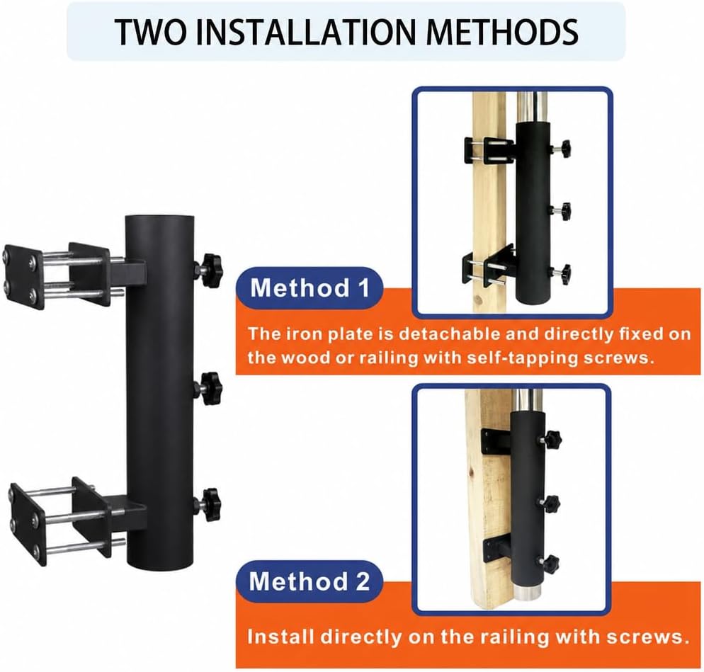 Thumbnail 3 de Patio Umbrella Clamp for 1.3–1.8-Inch Poles