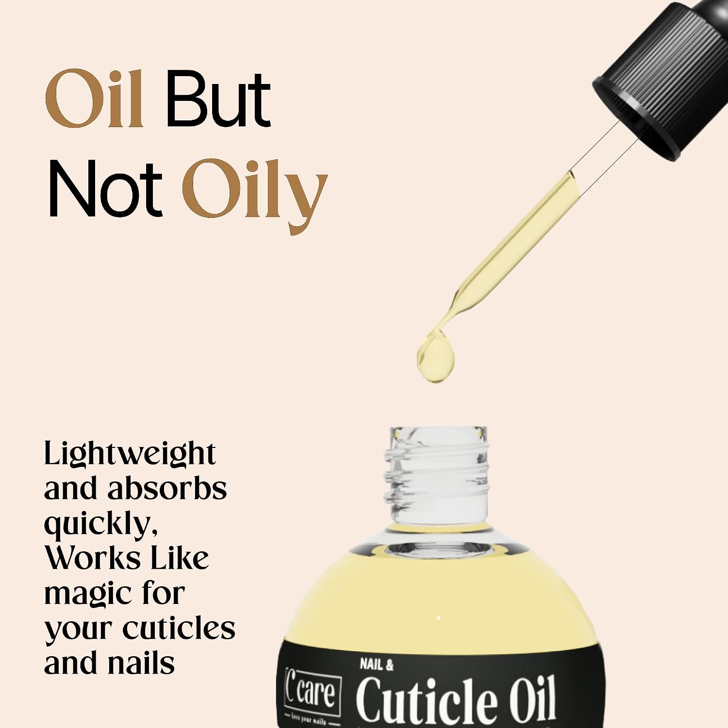 Detalle 2 de C CARE Sweet Almond Cuticle Oil 2.5oz