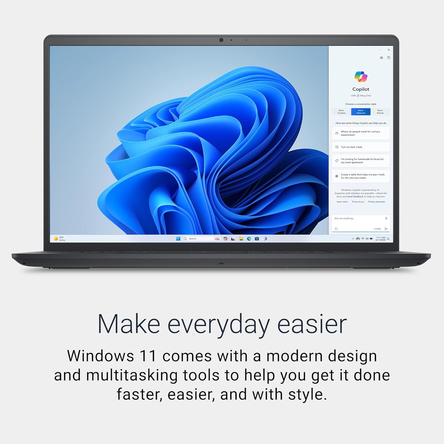Thumbnail 6 de Dell 15 Laptop DC15250 (15.6" FHD, 120Hz) review: solid everyday performance with a smooth display