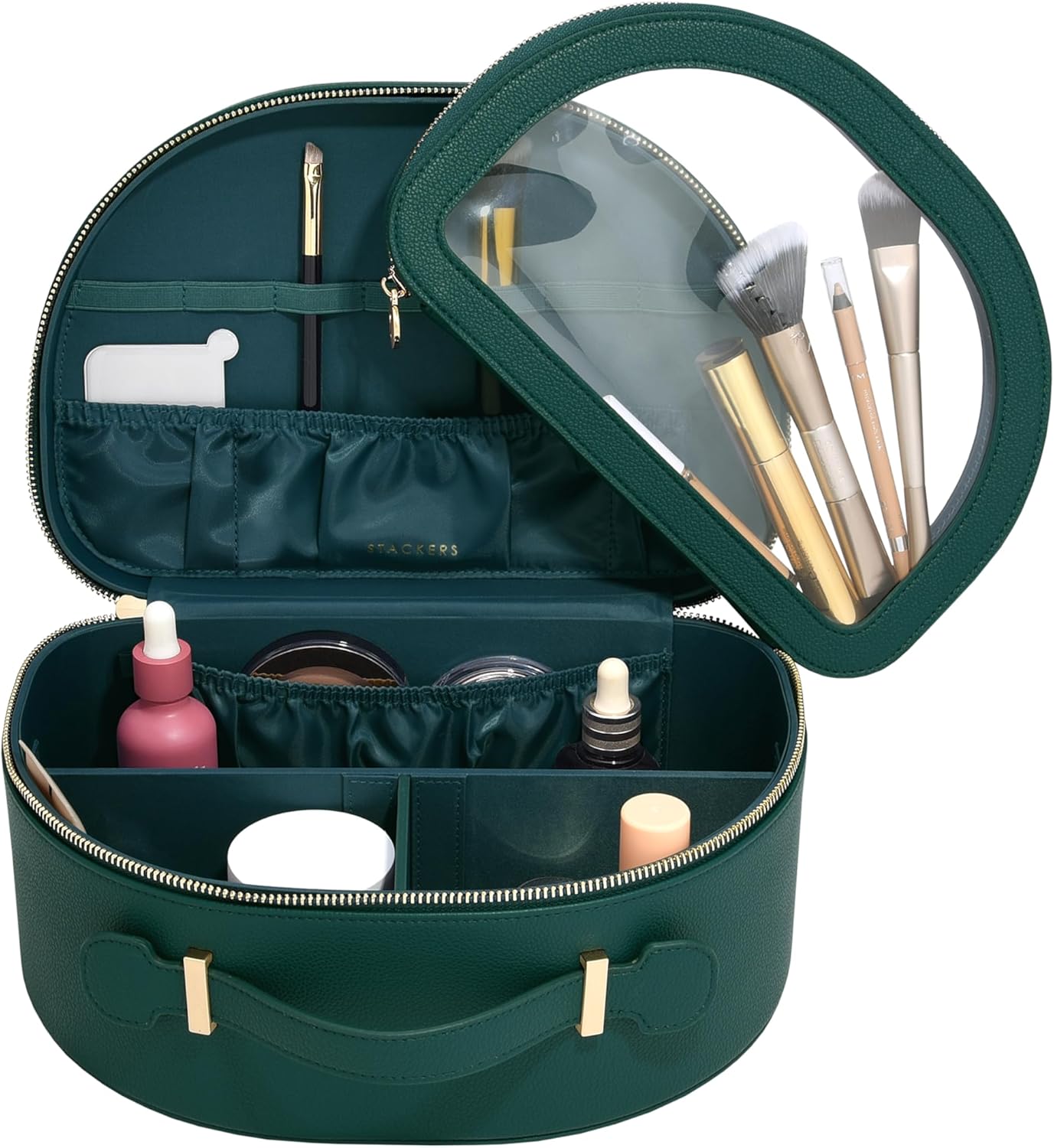 Detalle de Stackers Taupe Vanity Case