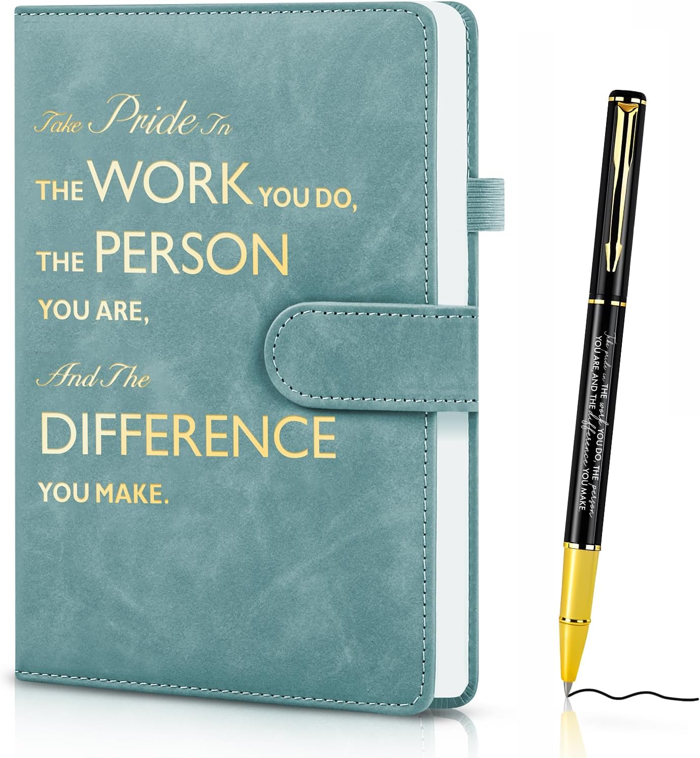 Detalle de Leaving Gifts for Colleagues Notebook & Pen Set 📓