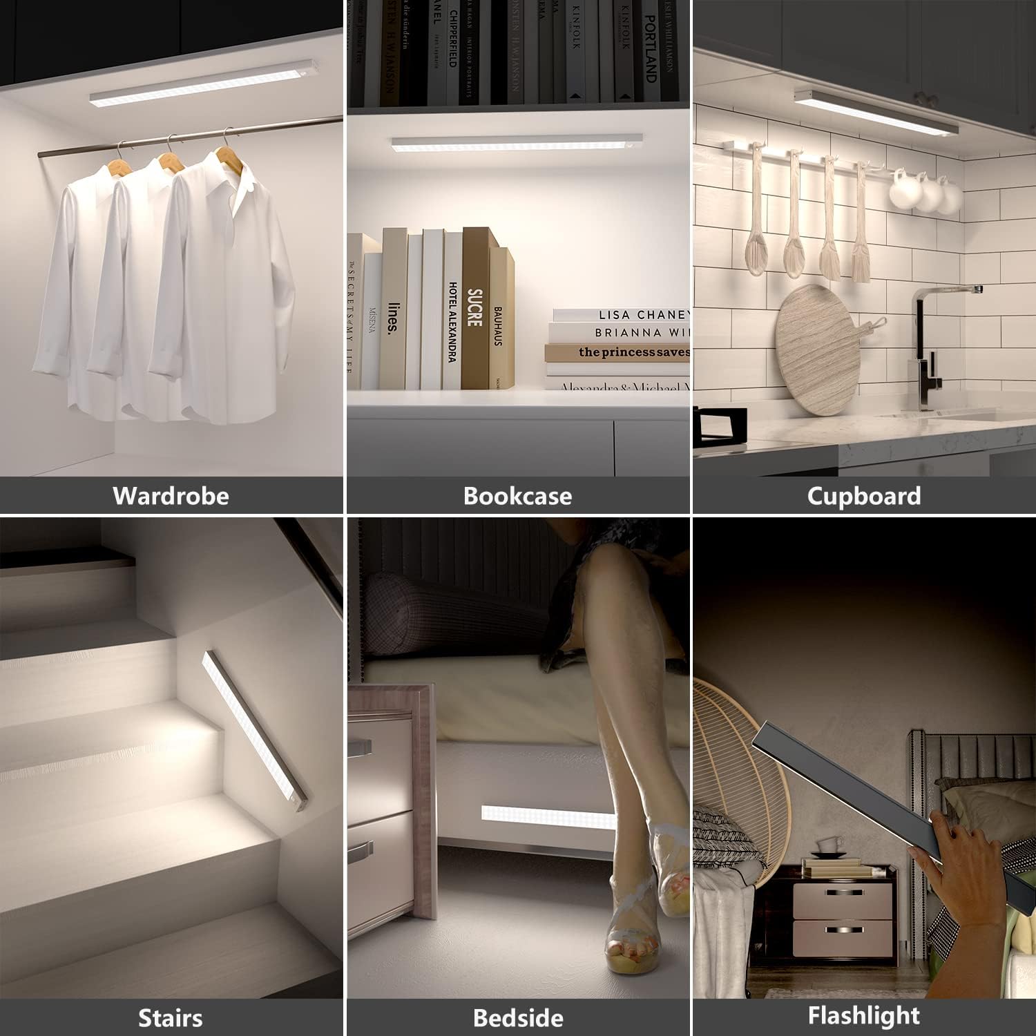 Detalle 1 de OUILA Luce LED sottopensile cucina 43 cm