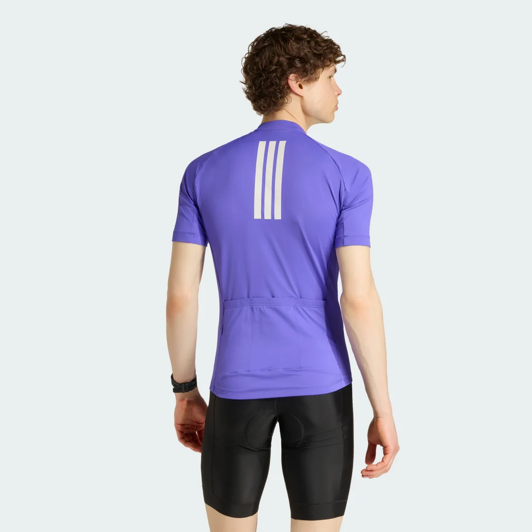 Thumbnail 1 de MAillot de ciclismo Essentials de Adidas en violeta
