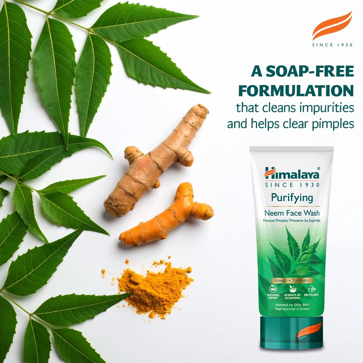 Thumbnail 2 de Himalaya Herbals Purifying Neem Face Wash SET – Gel nettoyant purifiant au Neem, Scrub et Masque