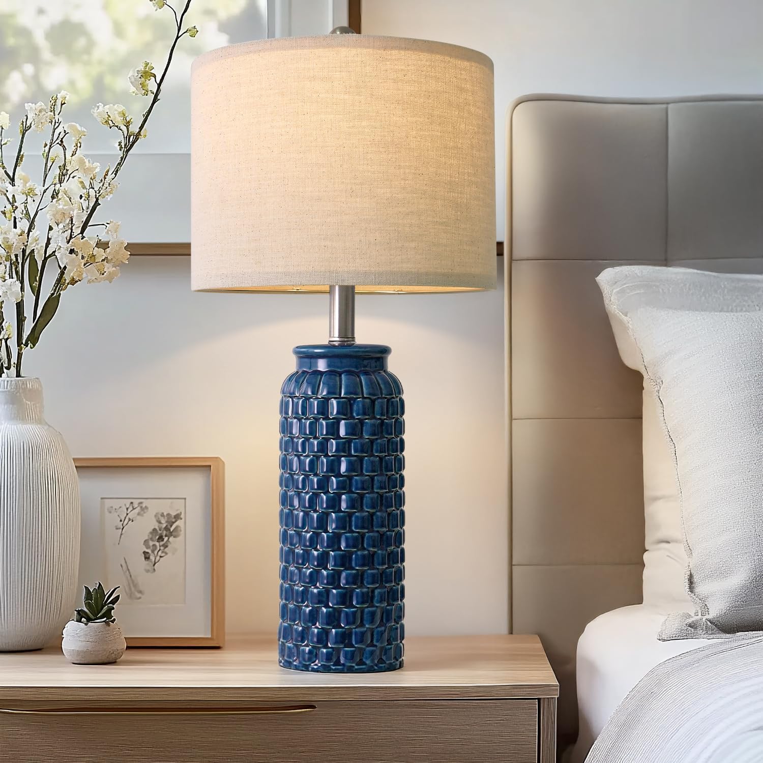 Thumbnail 5 de USumkky Ceramic Table Lamps 24-Inch