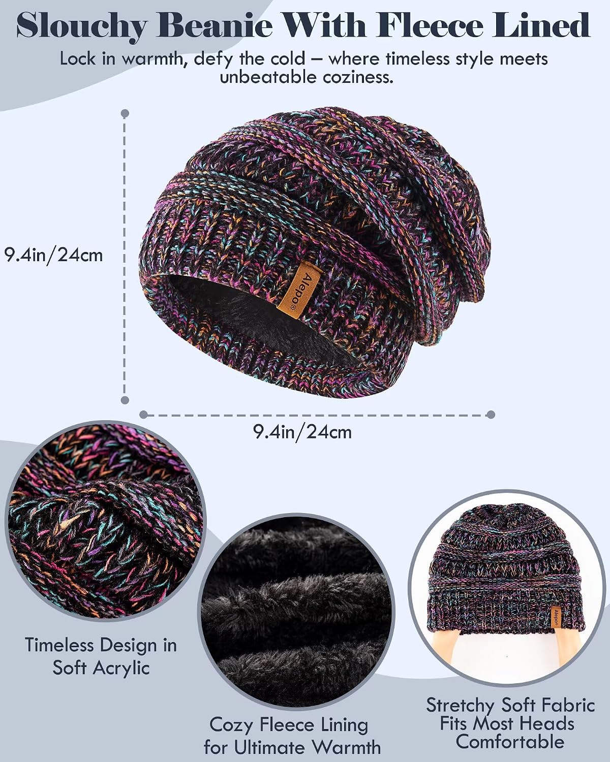 Detalle de Alepo Winter Beanie Set 71 in 🧣
