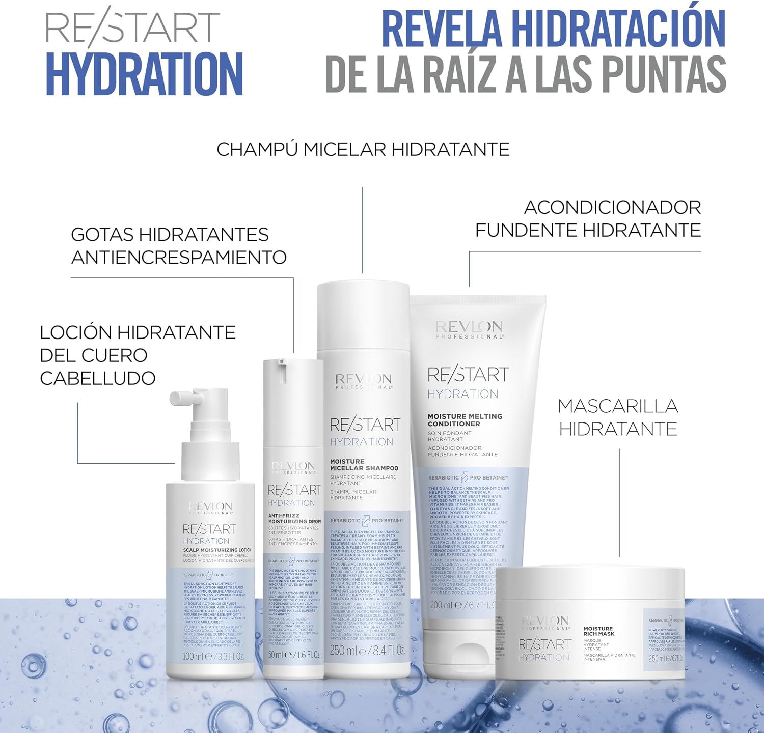Thumbnail 4 de REVLON PROFESSIONAL RESTART HYDRATION Acondicionador 1 paso