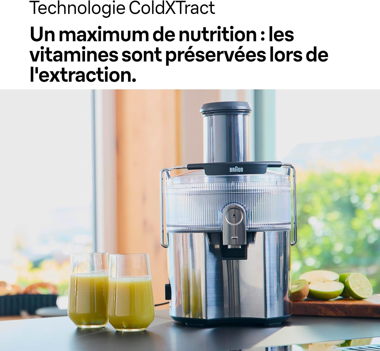 Detalle 2 de Braun MultiJuice 7 SJ7000 Centrifugeuse 1000W