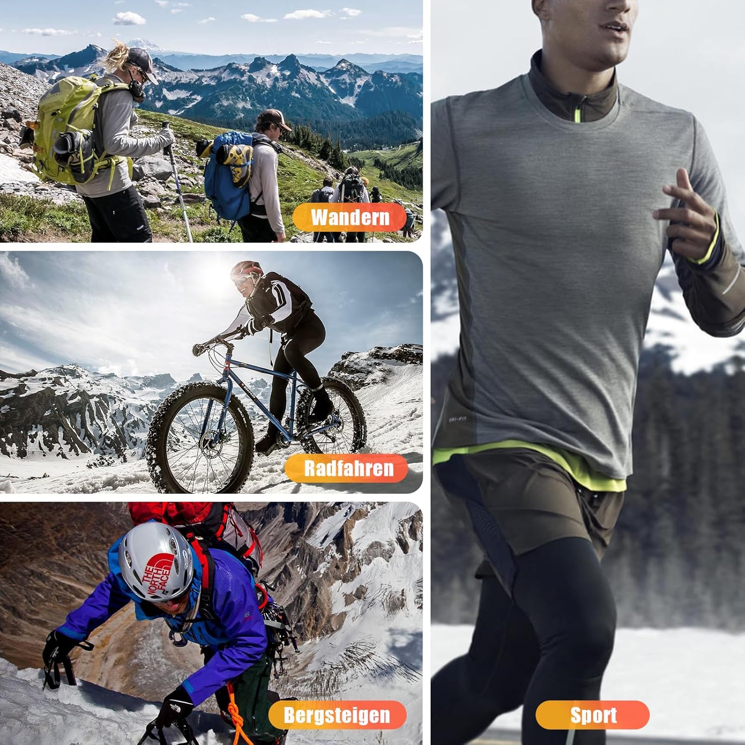 Thumbnail 6 de Circorld Wandersocken Atmungsaktive Sportsocken