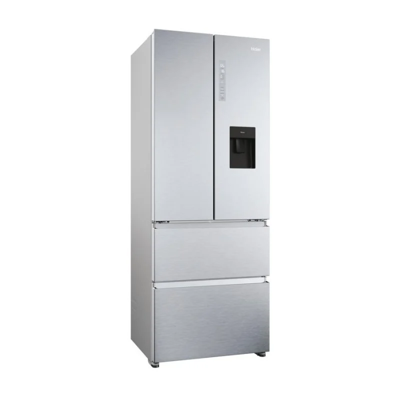 Detalle de Frigorífico French Door Haier HFR5719EWMG No Frost 190 cm, 444 L, color Plata