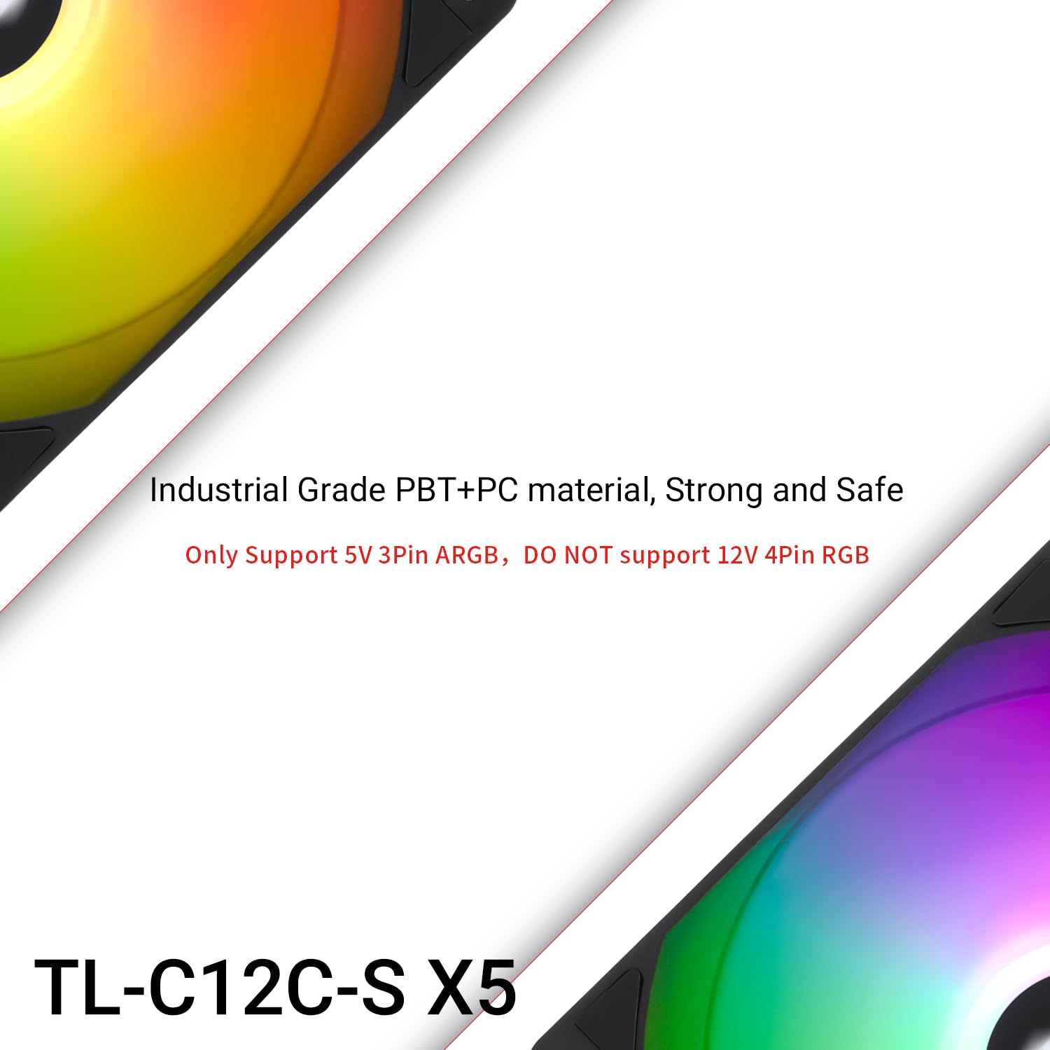 Thumbnail 5 de TR-Thermalright TL-C12C-S X5 120mm ARGB Fans