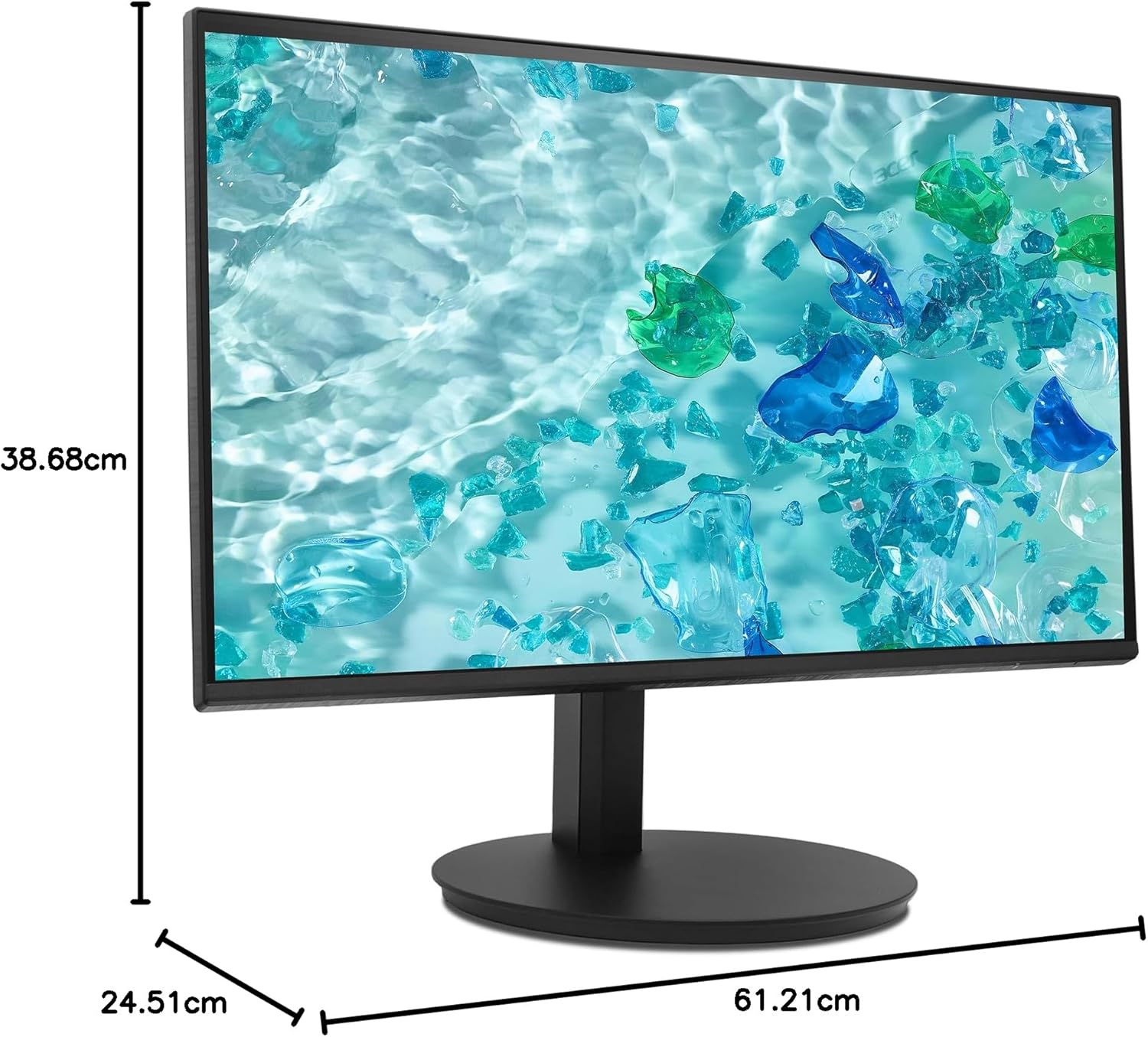 Thumbnail 6 de Acer Vero CB272Gbirf monitor 27 pollici