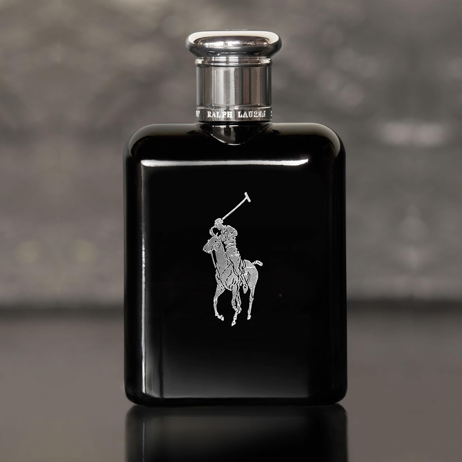 Detalle 1 de Ralph Lauren 11788 Polo Black Eau de Toilette for Men, Woody Fresh Scent