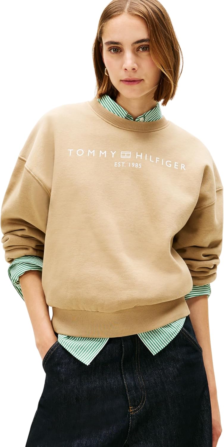 Detalle de Tommy Hilfiger Sudadera Mujer sin Botones