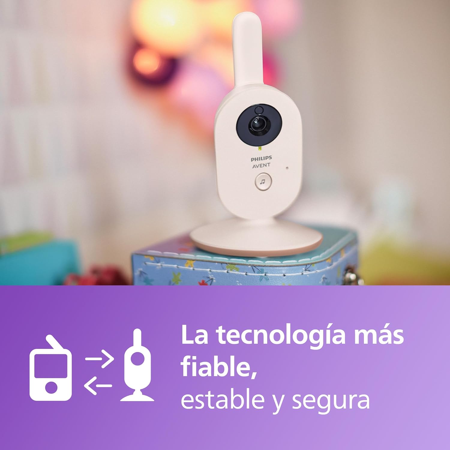 Detalle 2 de Philips Avent SCD881/26 Vigilabebés con Cámara y Audio