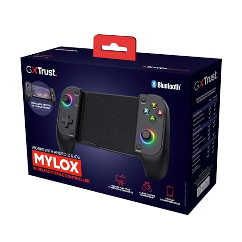 Thumbnail 12 de GXTrust Mylox Controller per Telefono Bluetooth: gamepad wireless con grip stabile e LED RGB