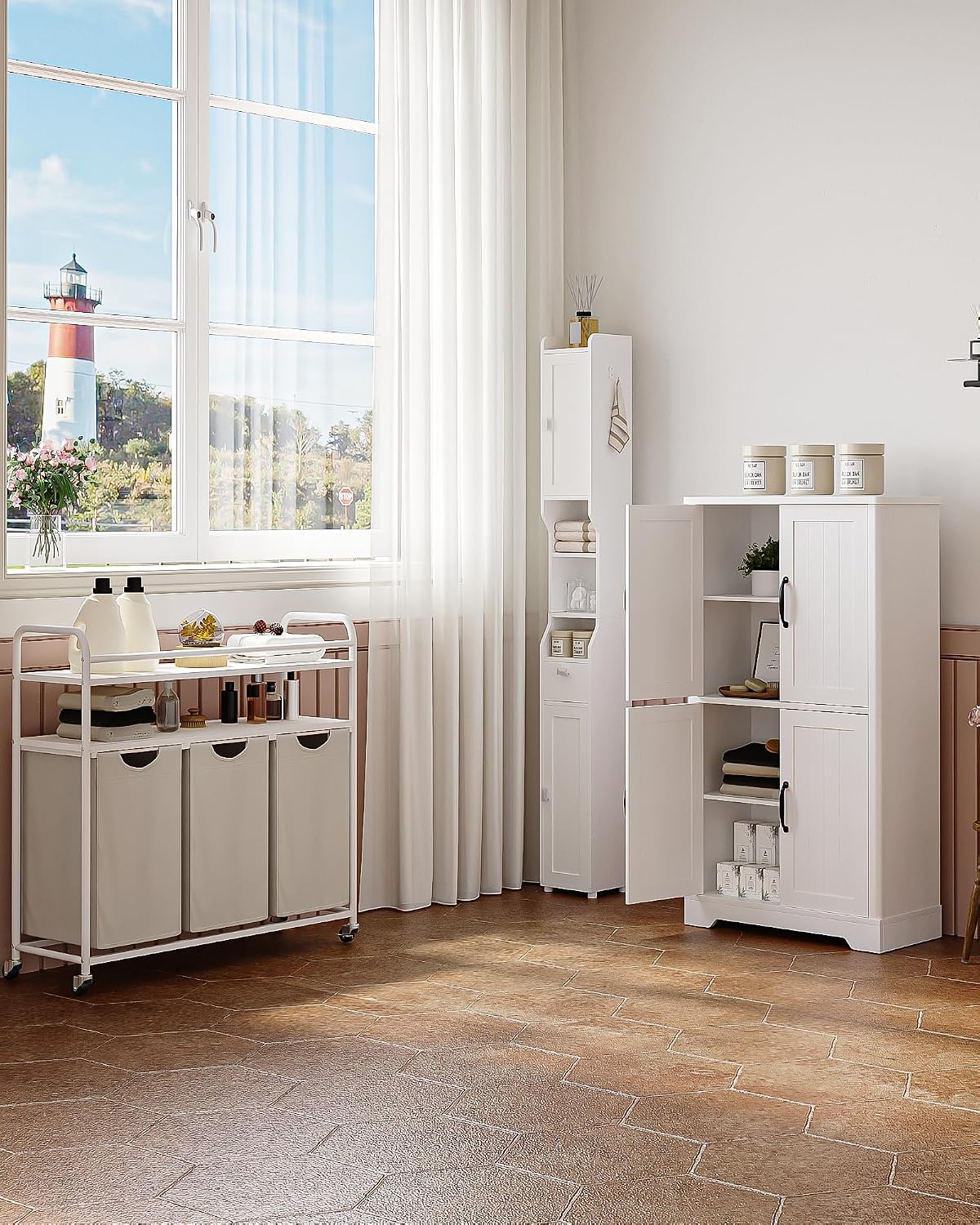 Thumbnail 5 de Hzuaneri SC18413X Mueble baño 30 x 60 x 110 cm
