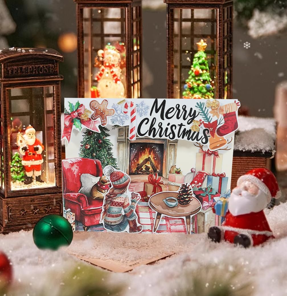 Detalle de Snylcce Christmas Helper Sticker Book – all-in-one festive sticker pack for planners, diaries & projects