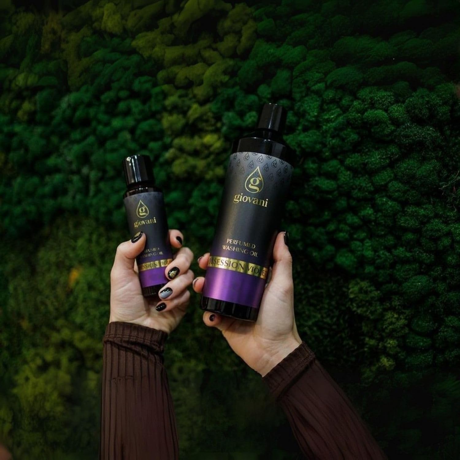 Detalle de Giovani OBSESSION VIOLET wasparfum, 100 ml, bloemige geur en 20 wasbeurten