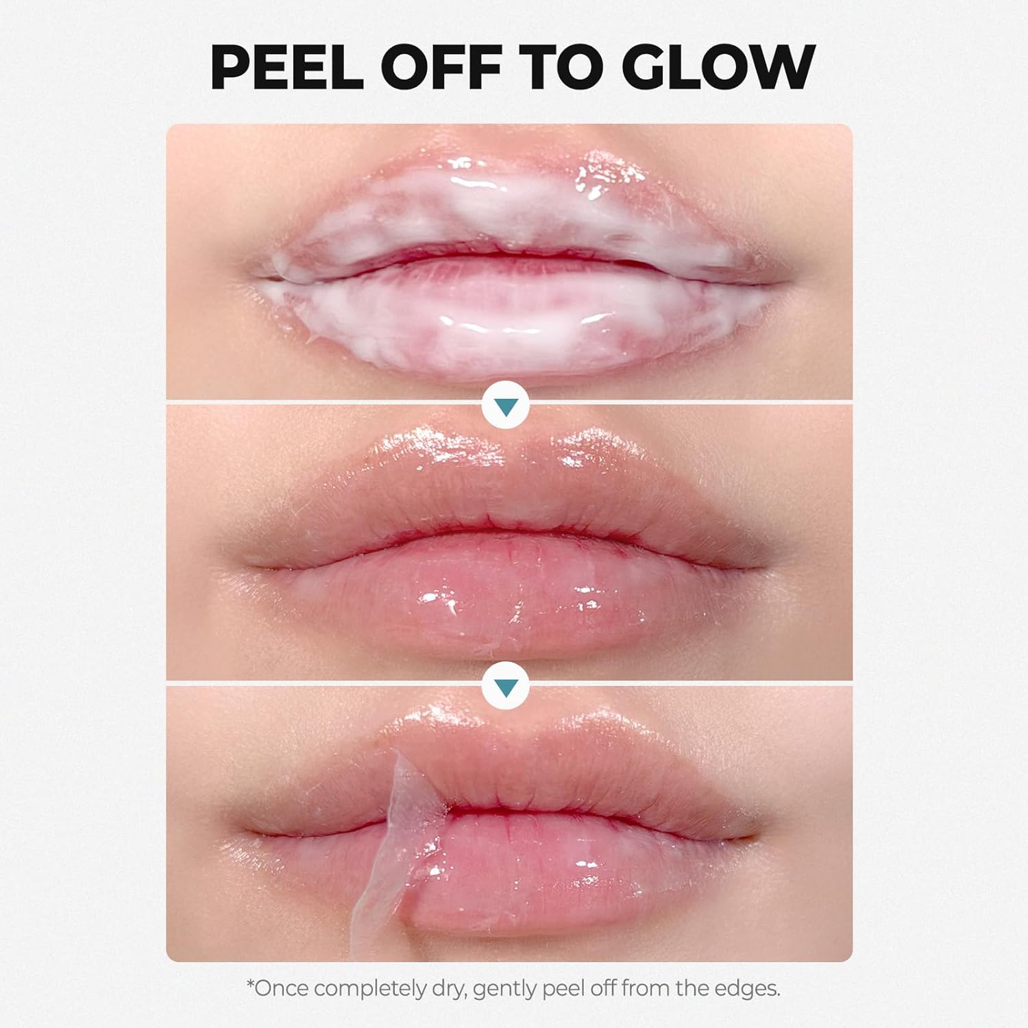 Detalle de Laka Soothing Prep Lip Mask: Cooling Peel-Off Exfoliator for Soft, Prepped Lips
