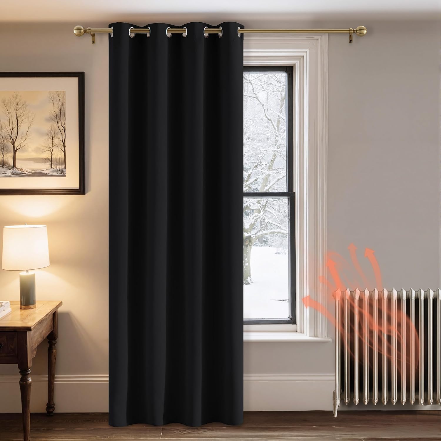Detalle de Blackout curtain eyelet 42 x 72 inch