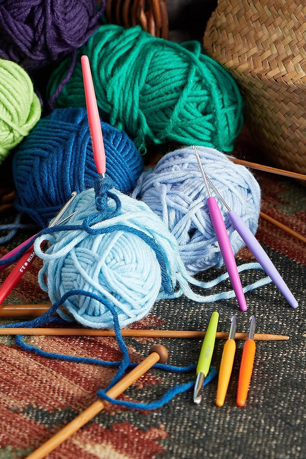 Thumbnail 6 de Prym Ganchos de Ganchillo Multicolor con Mango Suave 🧶