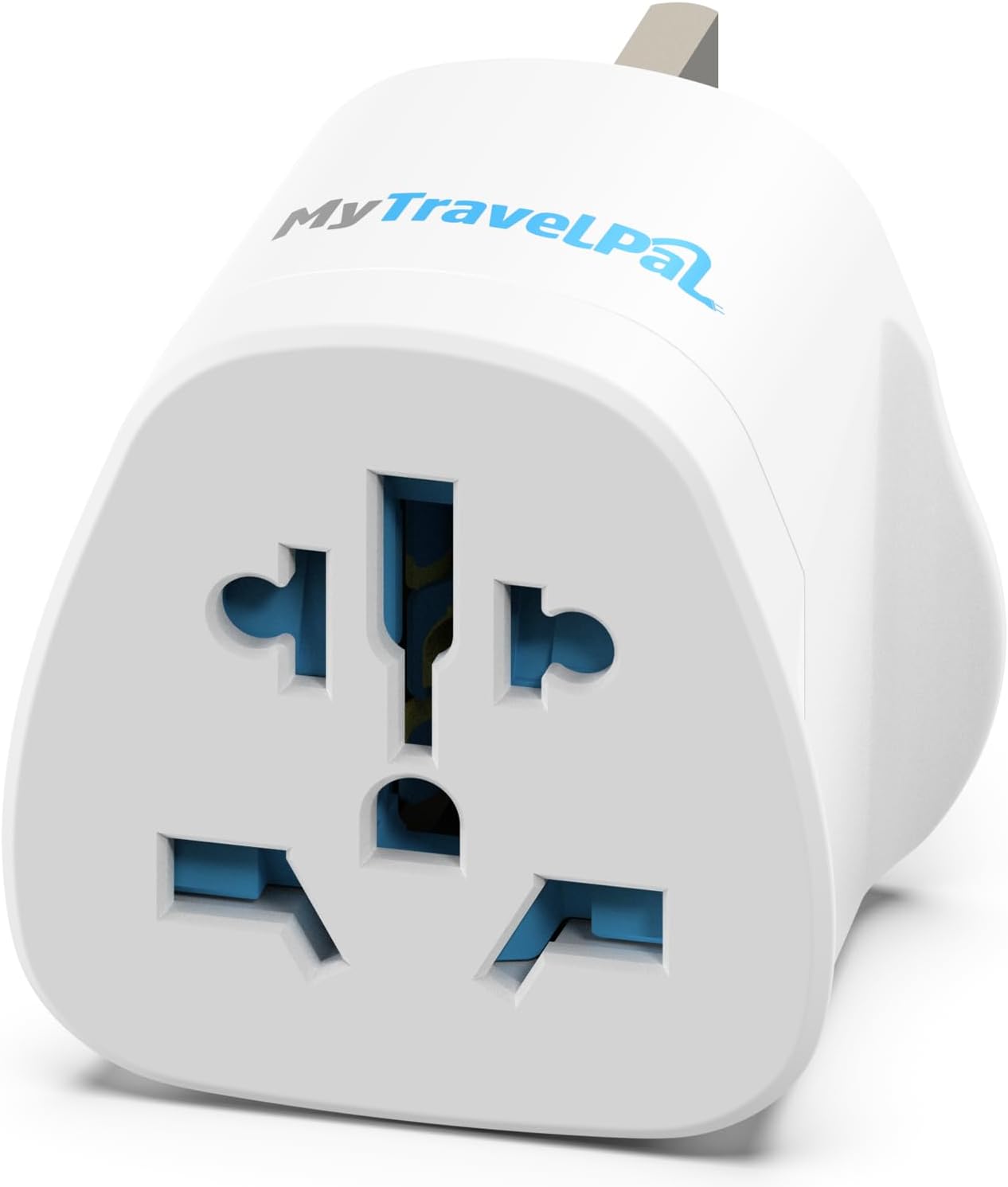 Detalle de MyTravelPal World to UK Plug Adapter | Universal Travel Adaptor with 10A Fuse