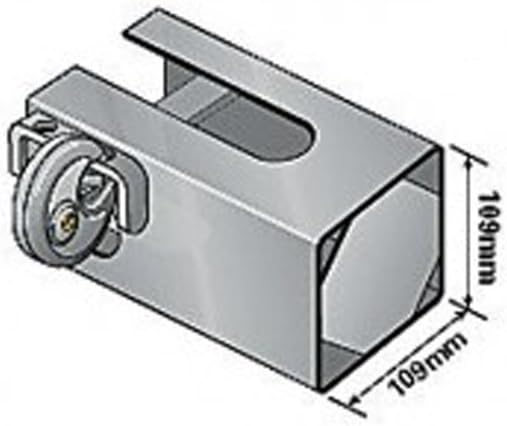 Detalle de Maypole Heavy Duty Trailer Hitch Coupling — Safe Fits Most Pressed Steel Couplings