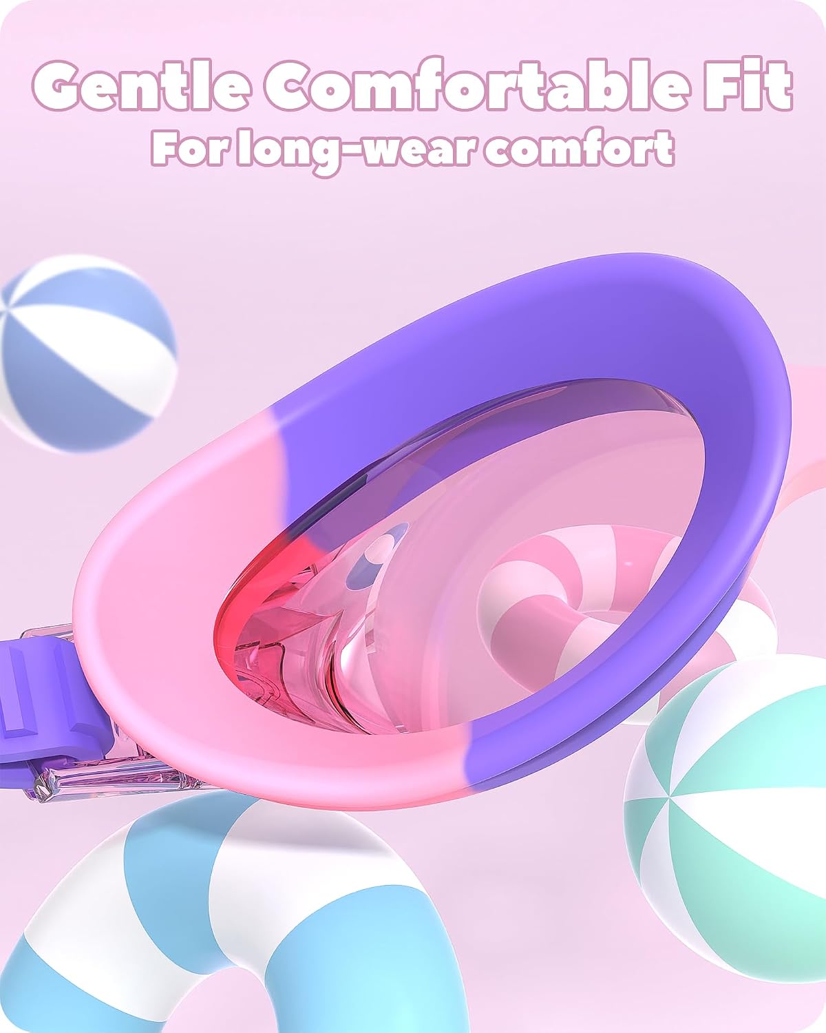 Thumbnail 3 de Findway Schwimmbrille Kinder UV Schutz Anti Nebel