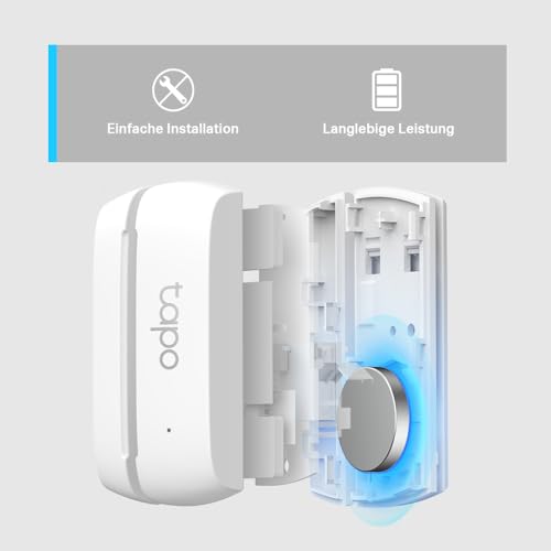 Detalle de Tapo T110 Smart-Kontakt-Sensor für Fenster und Türen