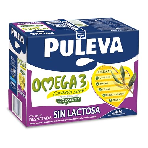 Thumbnail 5 de Puleva Omega 3 Proessentia Sin Lactosa (brik 1 L, caja 6 L) para una dieta con omega 3