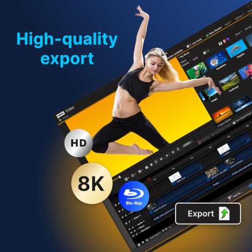 Detalle de Nero Video 2026 for Windows — Lifetime Video Editor with 1000+ Effects