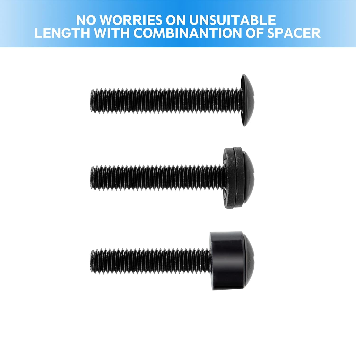 Thumbnail 3 de Mounting Dream Universal TV Mounting Hardware Kit (MD5754-02) – VESA Screws, Spacers & Washers for All TVs