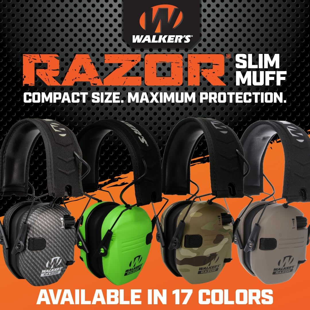 Detalle de Walker's Razor Slim Electronic Earmuffs