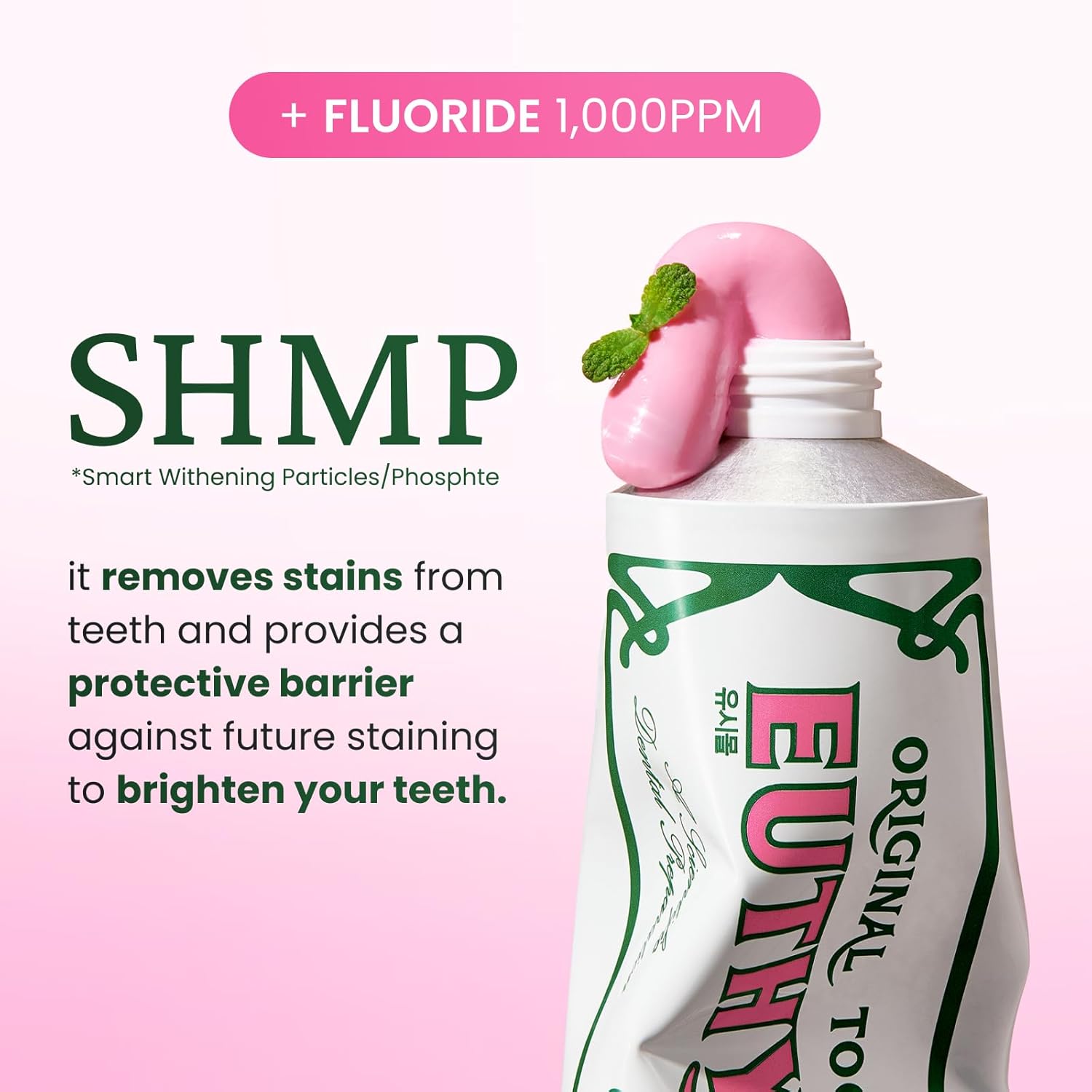 Detalle de EUTHYMOL Whitening Toothpaste 3.7fl oz