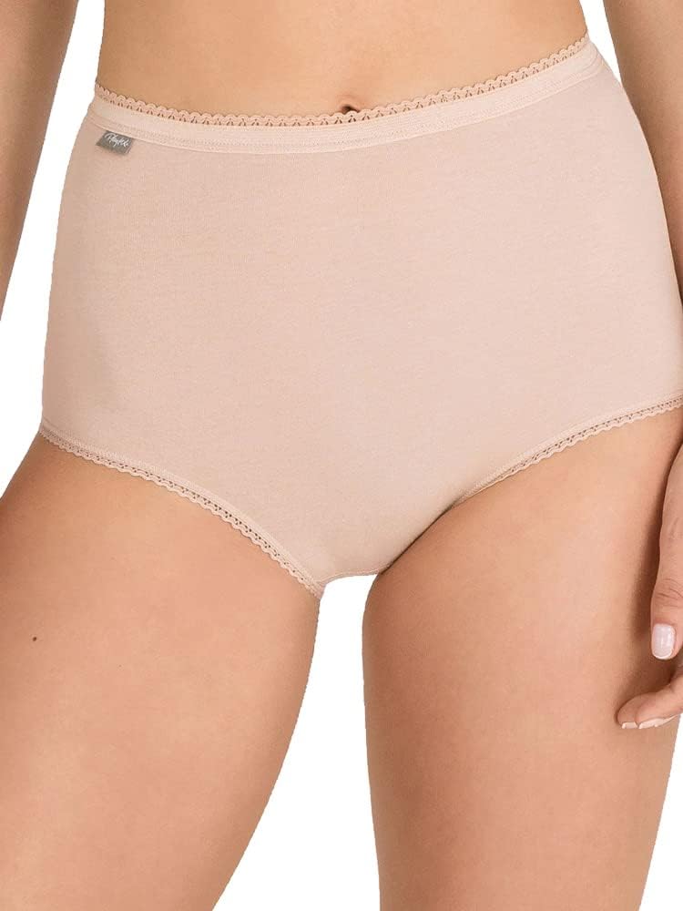 Thumbnail 4 de Lot de 3 culottes Playtex en coton « confort durable » (coton stretch) – finitions plates et So White