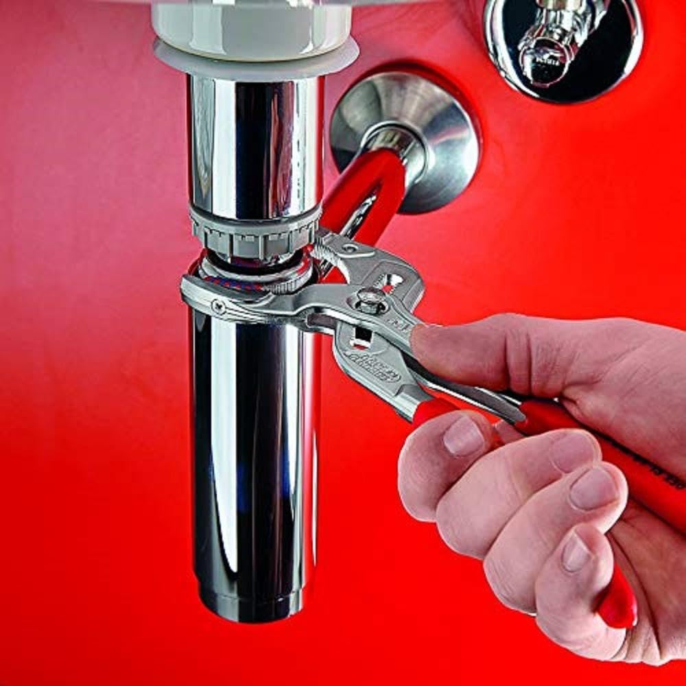 Thumbnail 3 de KNIPEX 8113-250 パイププライヤー、交換式樹脂製あご・10～75 mm対応・25段階調整
